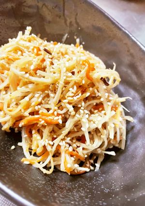めっちゃ簡単♡キンピラっぽいごぼうサラダ-レシピのメイン写真