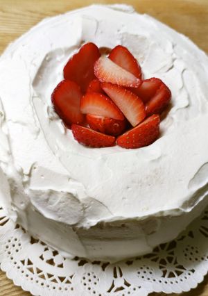 手間抜き簡単いちごのショートケーキ-レシピのメイン写真