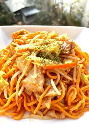 ナポリタン焼きそば-レシピのメイン写真