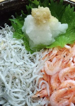 桜えびとしらすの紅白丼-レシピのメイン写真