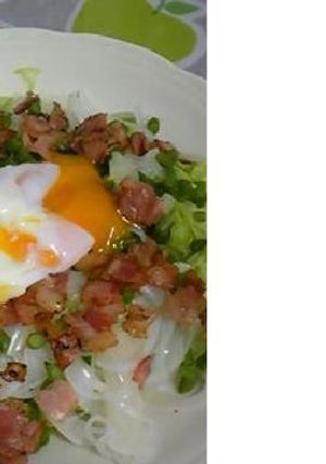 温泉卵と温野菜のサラダ-レシピのメイン写真