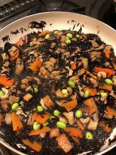 我が家の万能常備菜 ひじきの煮物-レシピのメイン写真
