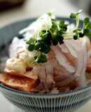 蒲焼きのタレで簡単で美味すぎサーモン丼