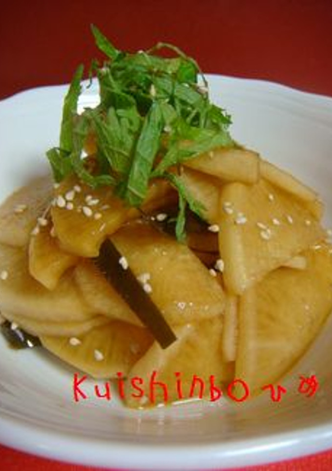 ご近所で大流行!!簡単大根の醤油漬け-レシピのメイン写真