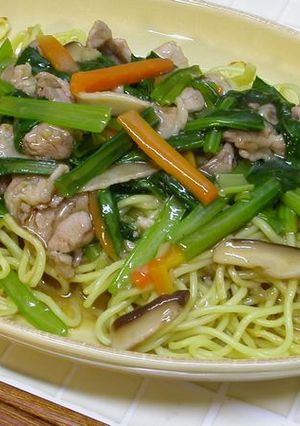 残り野菜で！あんかけ焼きそば-レシピのメイン写真