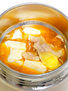 豚こまと豆腐のコチュジャンスープ-レシピのメイン写真