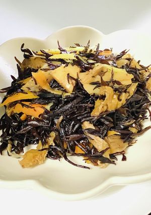 お弁当に万能！舞茸入りひじきの旨煮-レシピのメイン写真