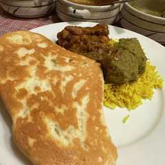 รูปของ ひよこ豆チキンカレー