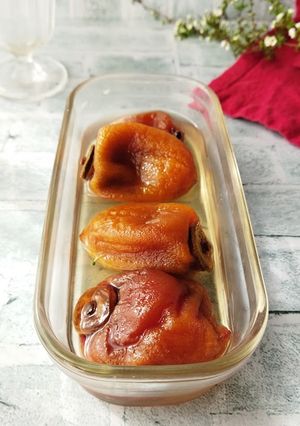 材料２つ☆あんぽ柿みりんコンポート-レシピのメイン写真