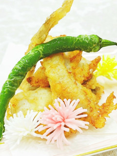 げんげの天ぷら~魚の駅生地~-レシピのメイン写真