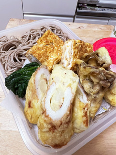 ちくわのポテトサラダ天ぷら☆お蕎麦弁当-レシピのメイン写真