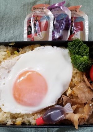 炒飯弁当(3.9)-レシピのメイン写真