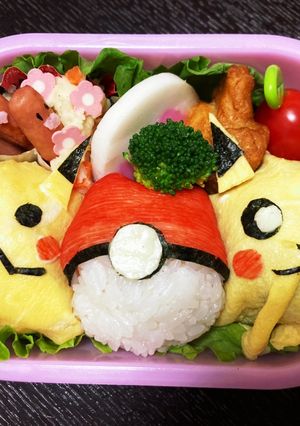 ポケットモンスター お弁当 キャラ弁-レシピのメイン写真