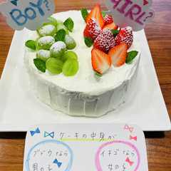 รูปของ ＊ジェンダーリビールケーキ＊