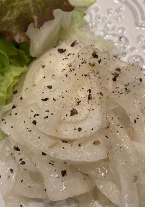 新玉ネギのレモン塩だれ和え-レシピのメイン写真