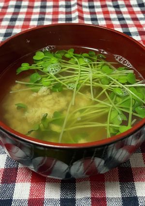 カニ缶でお吸い物-レシピのメイン写真