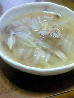 白菜のスープ-レシピのメイン写真