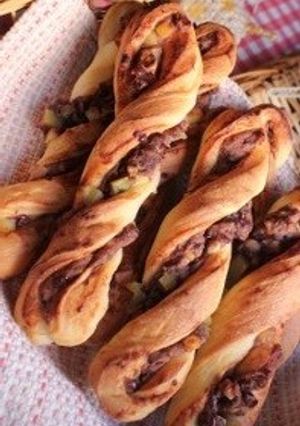 チーズと餡のソフトフランス-レシピのメイン写真