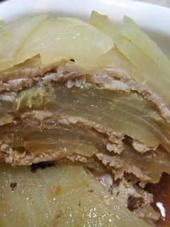 大根と豚肉のミルフィーユ-レシピのメイン写真