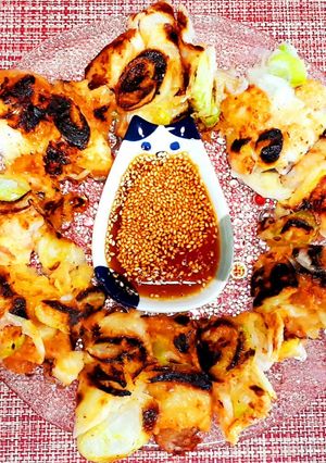 米粉のシーフードチヂミ♪-レシピのメイン写真
