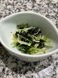 水菜の柚子胡椒ナムル-レシピのメイン写真