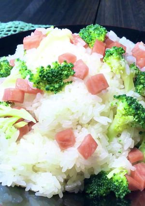 塩味控えめ♪野菜だけのおこわ-レシピのメイン写真