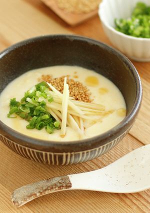 切りもちで簡単！豆腐ミルクもち粥-レシピのメイン写真