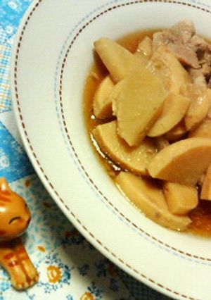 和風✿茹でたけのこと❀豚肉の✿甘辛煮-レシピのメイン写真