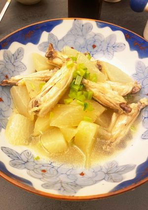 大根と鶏肉の塩煮-レシピのメイン写真