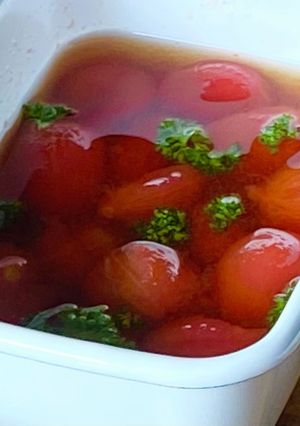 ミニトマトの和風ピクルス-レシピのメイン写真