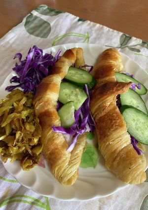 美味しいクロワッサンサンド^_^-レシピのメイン写真