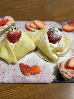 ひな祭りクレープ-レシピのメイン写真