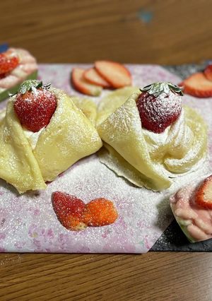 ひな祭りクレープ-レシピのメイン写真