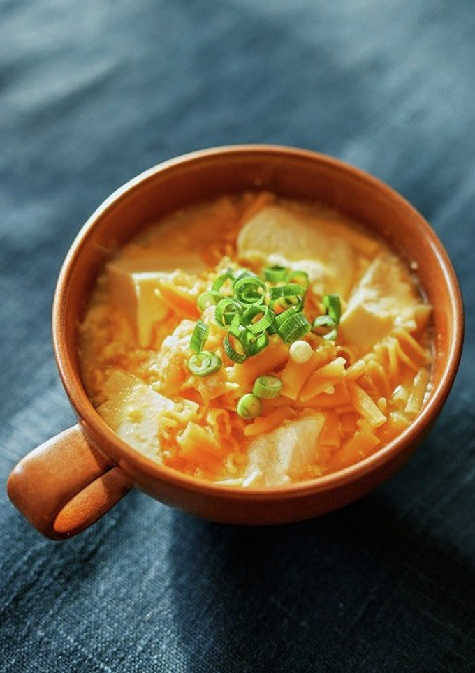 豆腐とたまごのしょうがスープ-レシピのメイン写真