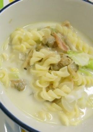 あさりとキャベツのホワイトスープ-レシピのメイン写真
