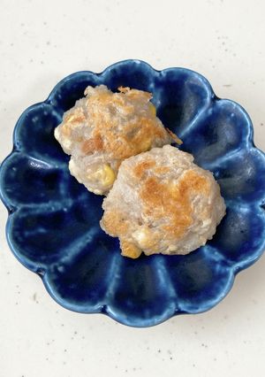 【離乳食中期】蓮根のふわもちおやき-レシピのメイン写真