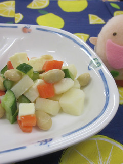 たべまる給食【ビーンズマセドアン】-レシピのメイン写真