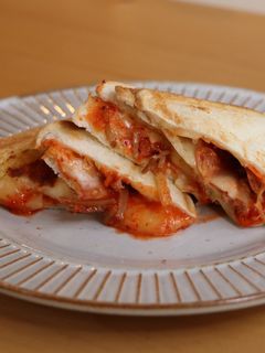 キムチーズホットサンド-レシピのメイン写真