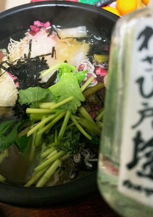 お出しで食べるぶぶ漬け　お茶漬け-レシピのメイン写真