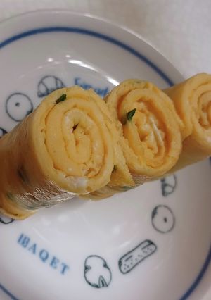 玉子1つ！くるくる玉子巻き-レシピのメイン写真