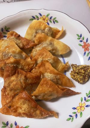 カレー風味の揚げワンタン-レシピのメイン写真