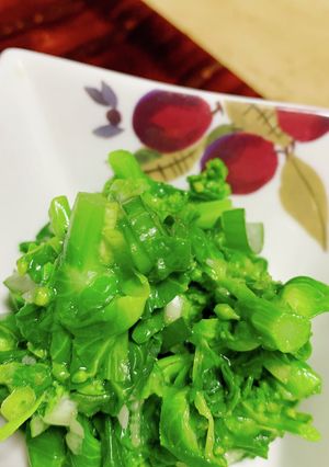 菜の花のナムル柿酢和え-レシピのメイン写真