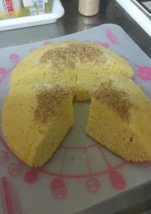 炊飯器でマーラーカオ風Wごまケーキ-レシピのメイン写真
