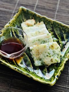 長芋とわさびの和風チヂミ-レシピのメイン写真