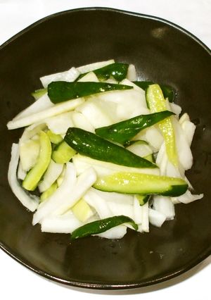 干し野菜のかんたん酢浅漬け♪冷え性に薬膳-レシピのメイン写真