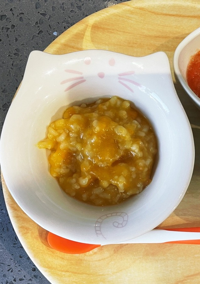 かぼちゃ粥　離乳食初期〜簡単 ストック-レシピのメイン写真