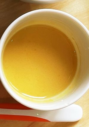 かぼちゃ豆乳ポタージュ　離乳食初期〜冷凍-レシピのメイン写真