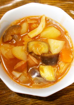 かんたんミネストローネ-レシピのメイン写真