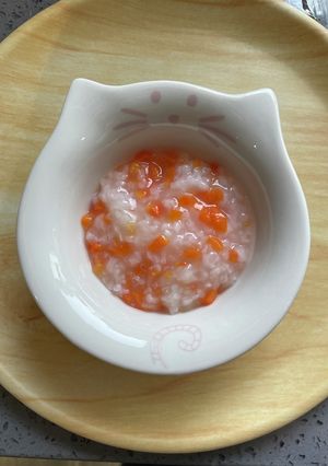 にんじん粥　離乳食初期〜冷凍ストック-レシピのメイン写真