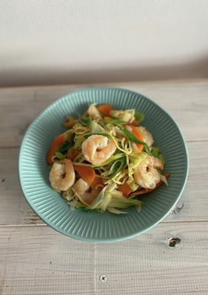 海老塩焼きそば　ソース味に飽きたあなたへ-レシピのメイン写真